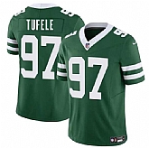 Men & Women & Youth New York Jets #97 Jay Tufele Green 2025 F.U.S.E. Vapor Untouchable Limited Stitched Jersey,baseball caps,new era cap wholesale,wholesale hats